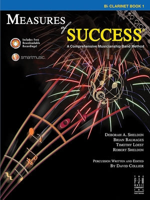 Measures of Success Clarinet Book 1 by Sheldon, Deborah A.