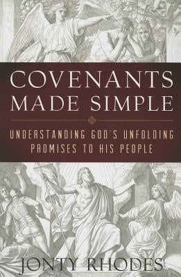 Cover image of "Covenants Made Simple" by P & R Publishing, featuring a book with a detailed, colorful illustration on the cover.