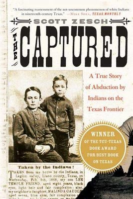 Paperback of "The Captured: A True Story of Abduction by Indians on the Texas Frontier" by St. Martin's Griffin, featuring a historical cover design.