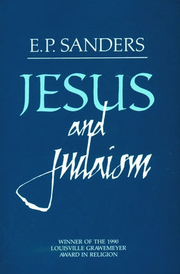 Jesus and Judaism Paperback Fortress Press