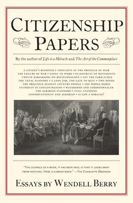 Citizenship Papers Paperback Counterpoint LLC
