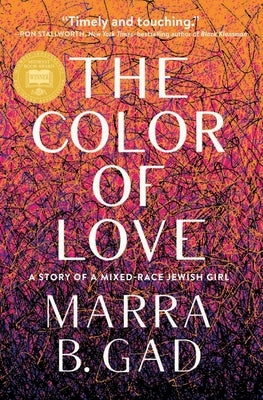 Cover of "The Color of Love" by Agate Bolden, featuring a young mixed-race Jewish girl with a warm, heartfelt expression.