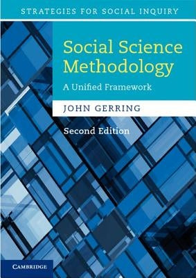 Social Science Methodology Paperback Cambridge University Press