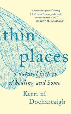 Paperback of Thin Places book by Milkweed Editions featuring a softcover with abstract artwork on the front cover.