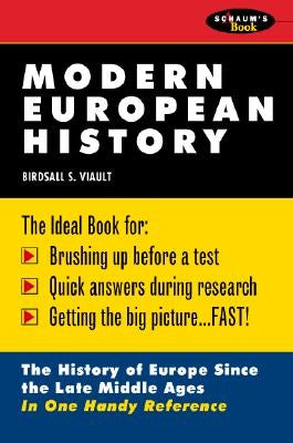 Schaum's Outline of Modern European History by Viault, Birdsall