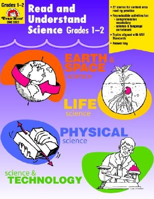 Read & Understand Science Grades 1-2 Paperback Evan-Moor Educational Publishers