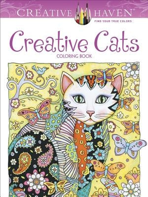 Creative Haven Creative Cats Coloring Book by Sarnat, Marjorie