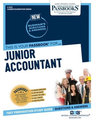 Junior Accountant (C-3727): Passbooks Study Guide Volume 3727 by National Learning Corporation