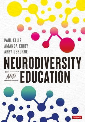Paperback book titled "Neurodiversity and Education" by Corwin UK, featuring a colorful cover with educational illustrations.