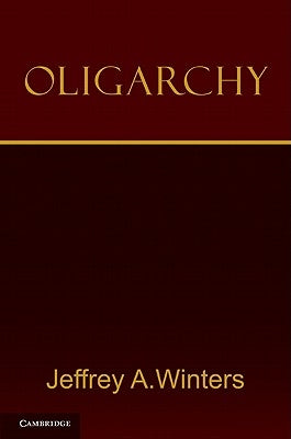 Oligarchy Paperback Cambridge University Press