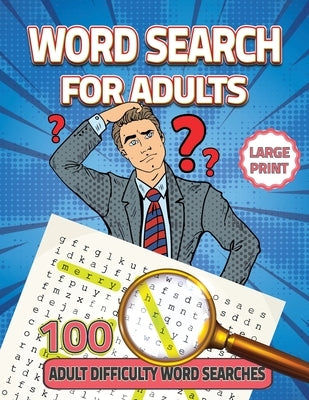 Word Search for Adults Large Print Paperback Scott M Ecommerce