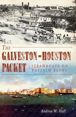 The Galveston-Houston Packet: Steamboats on Buffalo Bayou by Hall, Andrew W.