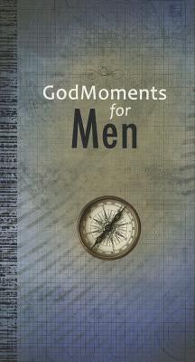 Paperback GodMoments for Men devotional book by Christian Art Gifts, featuring a cover with inspirational design and text.