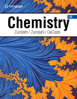 Paperback Student Solutions Manual for Chemistry by Cengage Learning, featuring detailed solutions and explanations for chemistry students.