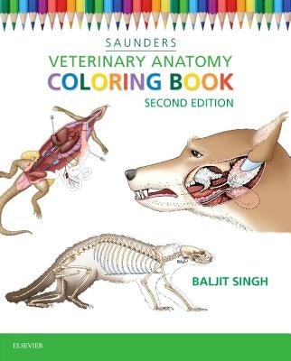Veterinary Anatomy Coloring Book by Singh, Baljit