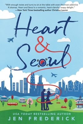Paperback of Heart and Seoul novel by Berkley Books, featuring a colorful cover with Korean-inspired artwork.