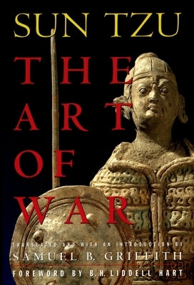 Paperback copy of Art of War by Oxford University Press, USA, featuring a cover with traditional Chinese artwork.