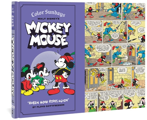 Walt Disney's Mickey Mouse Color Sundays Robin Hood Rides Again: Volume 2 by Gottfredson, Floyd