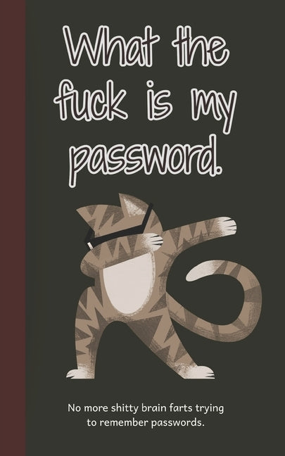 What the fuck is my password: No more shitty brain farts trying to remember passwords by Day, Kelly