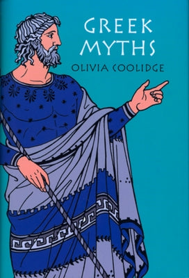 Paperback Greek Myths book by Clarion Books, featuring mythological illustrations on the cover.