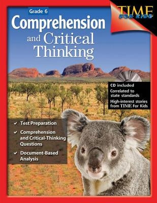 Comprehension and Critical Thinking Grade 6 [With CDROM] Paperback Shell Education Pub
