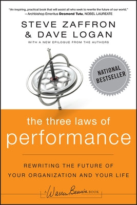 Cover image of "The Three Laws of Performance" book by Jossey-Bass, featuring the book's title and a modern design on the cover.
