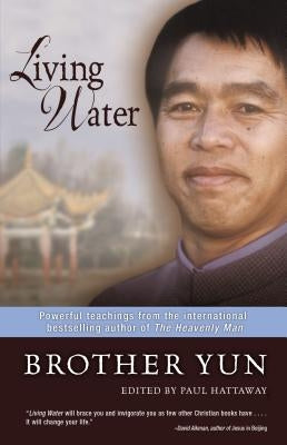 Paperback of Living Water by Thomas Nelson featuring the book cover with title and author's name on the front.