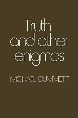 Truth and Other Enigmas Paperback Harvard University Press