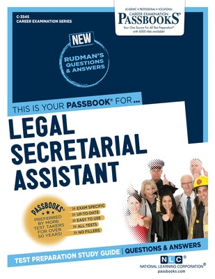 Legal Secretarial Assistant, 3545 by National Learning Corporation