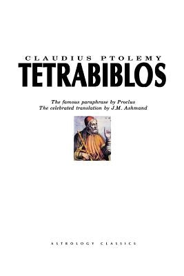 Tetrabiblos by Ptolemy, Claudius