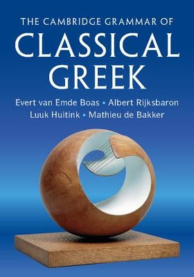 Paperback of The Cambridge Grammar of Classical Greek by Cambridge University Press showing the book cover and title.