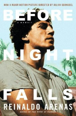Cover image of "Before Night Falls: A Memoir" by Penguin Books, featuring the book's title and design.