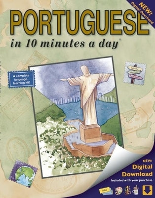 Portuguese in 10 Minutes a Day: Language Course for Beginning and Advanced Study. Includes Workbook, Flash Cards, Sticky Labels, Menu Guide, Software by Kershul, Kristine K.