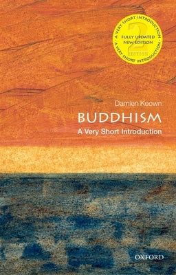Paperback of Buddhism: A Very Short Introduction by Oxford University Press, USA, showing the book cover with text and design elements.