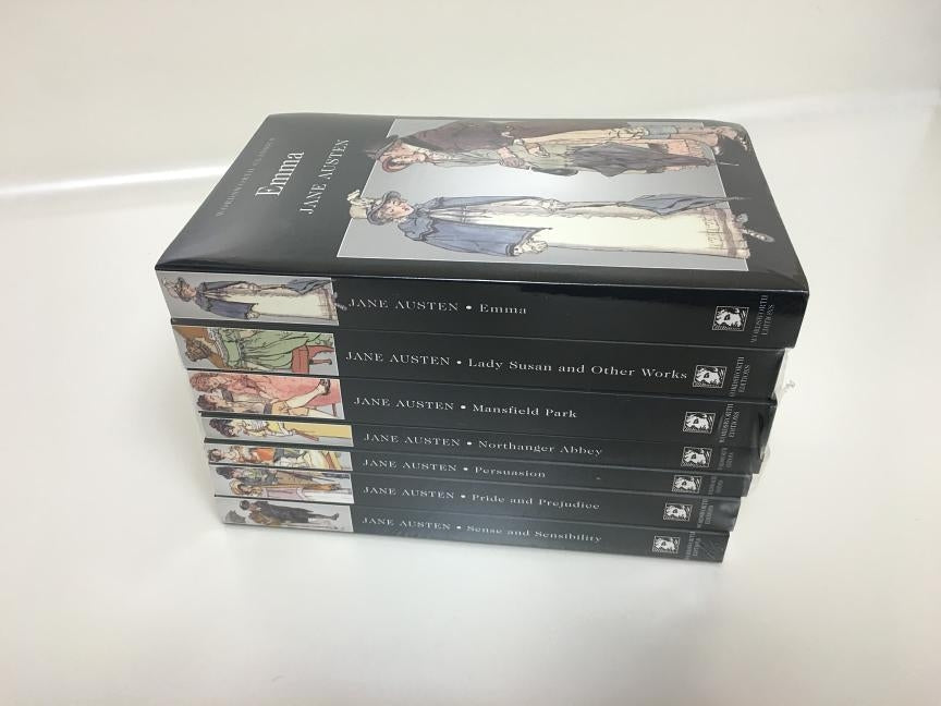 The Best of Jane Austen 7 Volume Set Paperback Wordsworth Editions
