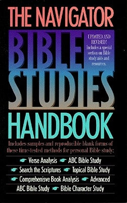 The Navigator Bible Studies Handbook NavPress Publishing Group