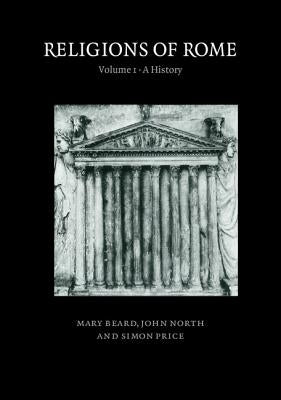 Paperback of Religions of Rome v1 by Cambridge University Press, showing the book cover with historical illustrations.