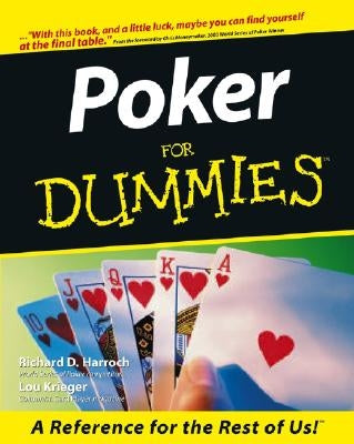 Poker for Dummies Paperback For Dummies