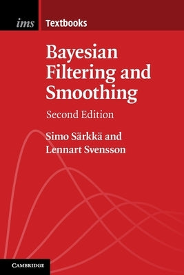 Paperback book titled "Bayesian Filtering and Smoothing" by Cambridge University Press, with a cover featuring a scientific diagram.