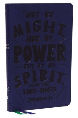 Kjv, Thinline Youth Edition Bible, Verse Art Cover Collection, Leathersoft, Blue, Red Letter, Comfort Print: Holy Bible, King James Version Bible Thomas Nelson