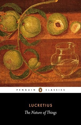 Paperback book titled "The Nature of Things" by Penguin Group, featuring a close-up of the book cover with natural imagery.