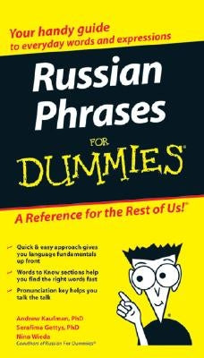 Russian Phrases for Dummies by Kaufman, Alan