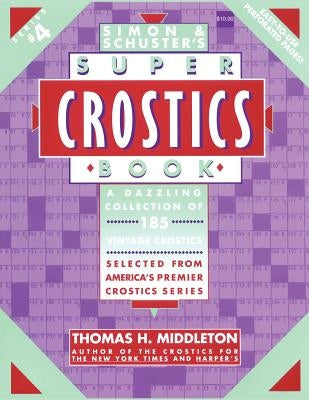 Simon & Schusters Super Crostics # 4 Paperback Touchstone Books