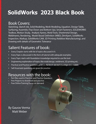 SolidWorks 2023 Black Book Paperback Cadcamcae Works