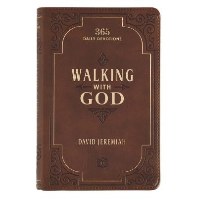 Devotional Luxleather Walking with God by Jeremiah, David