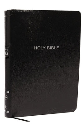 NKJV, Reference Bible, Super Giant Print, Leather-Look, Black, Red Letter Edition, Comfort Print by Thomas Nelson