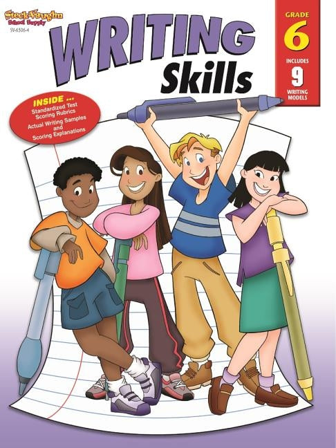 Writing Skills Reproducible Grade 6 Paperback Steck Vaughn School Supply