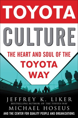 Paperback Toyota Culture book by McGraw-Hill Companies with cover image featuring Toyota logo and cultural themes.