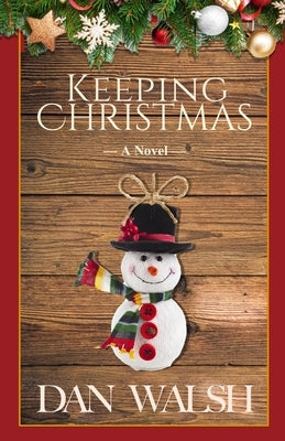 Paperback book titled "Keeping Christmas" by Bainbridge Press, featuring a festive holiday cover with Christmas decorations.