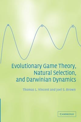 Paperback book titled "Evolutionary Game Theory, Natural Selection, and Darwinian Dynamics" by Cambridge University Press, with a plain cover.